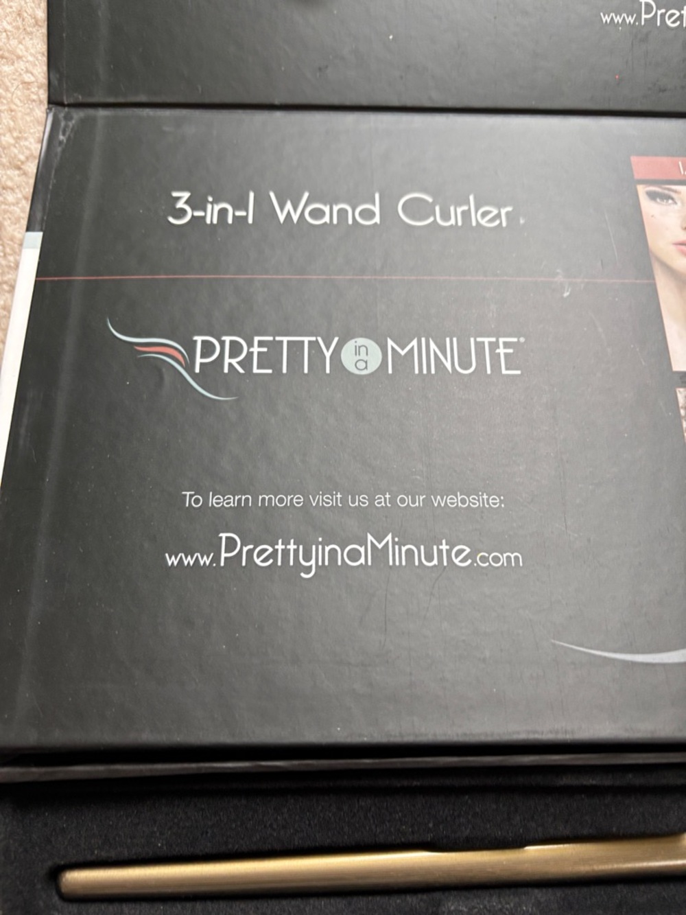Pretty in a Minute 3 in 1 Wand Curler - Picture 3 of 5